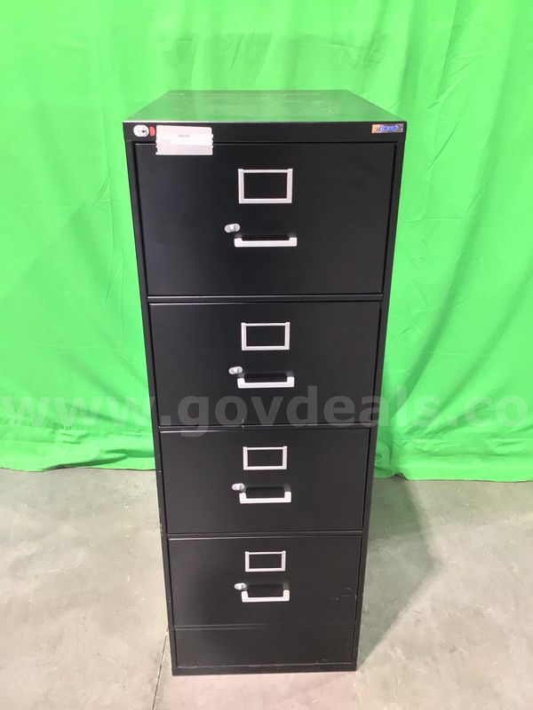 Four-Drawer Vertical File Cabinet