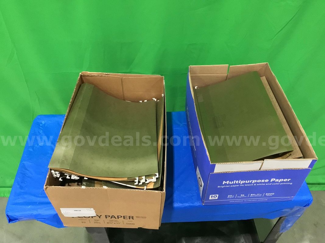 Lot of (2) Boxes of Hanging File Folders