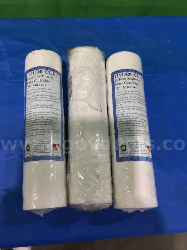 Lot of (3) Water Filter Cartridges