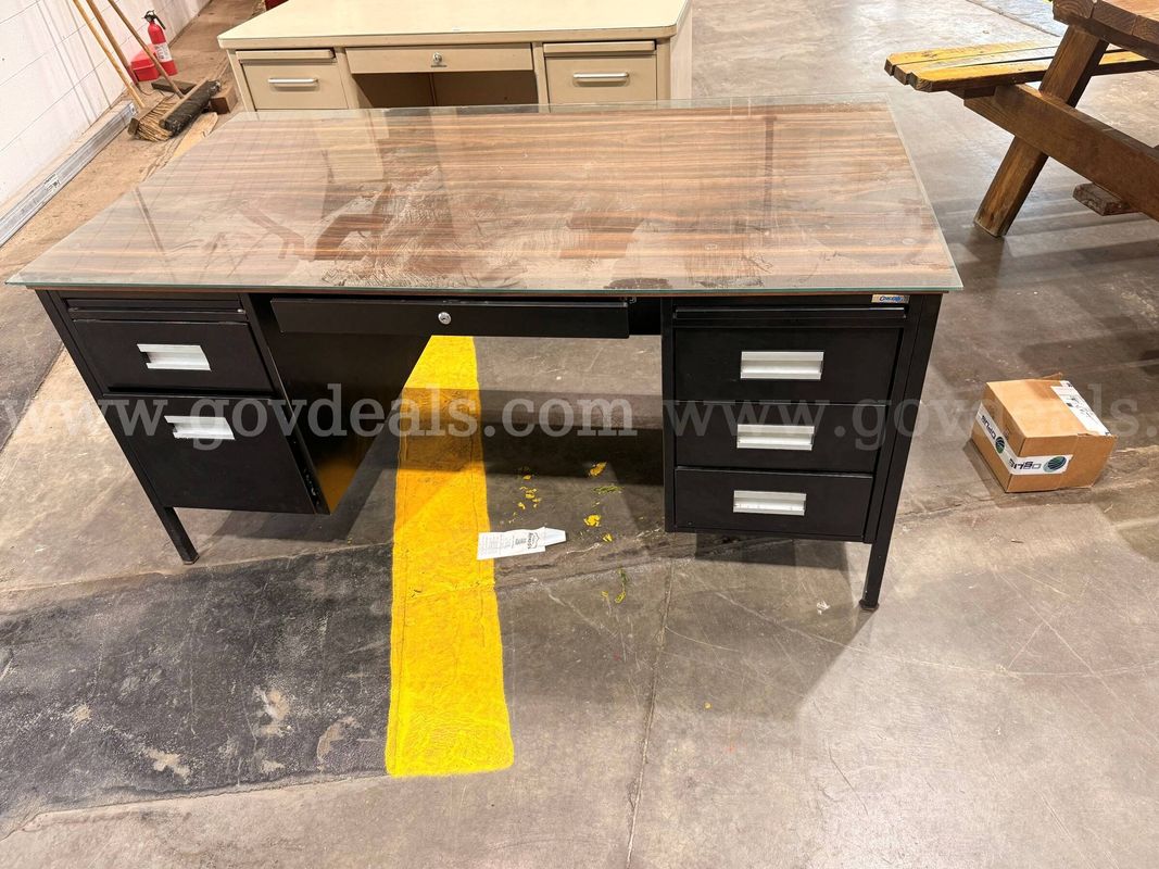 Six-Drawer Desk