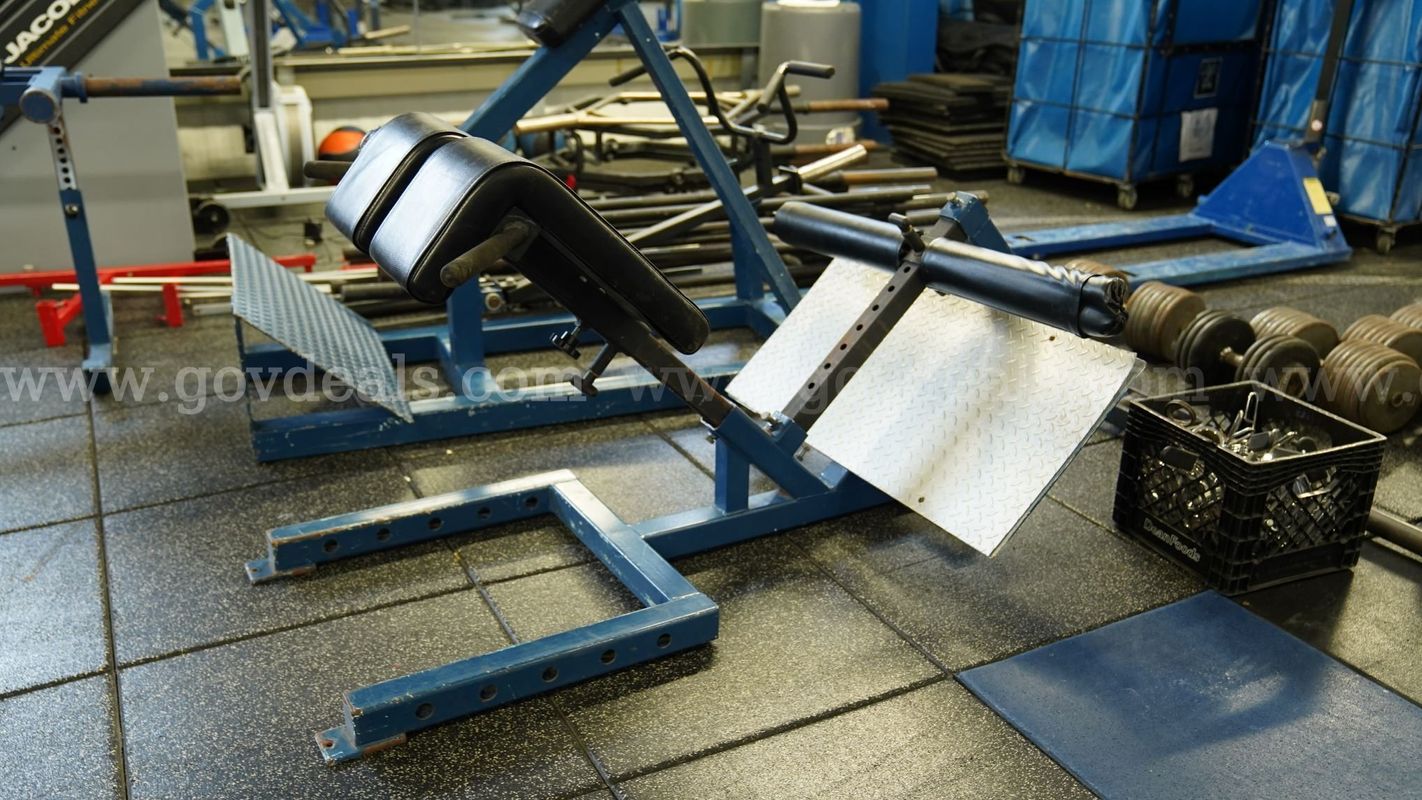 Lot of (2) Legend Fitness Back Bent Machines