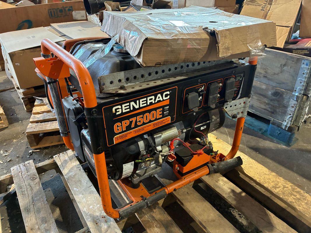 Generac GP7500E Portable Generator