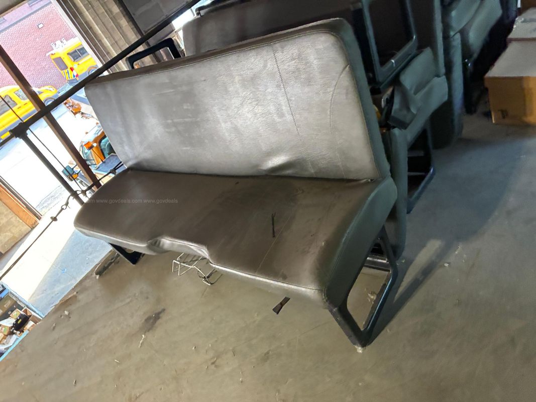 Lot of (7) International Bench Truck Seats