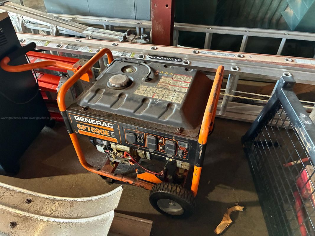 Generac GP7500E Portable Generator with 7500 Running Watts