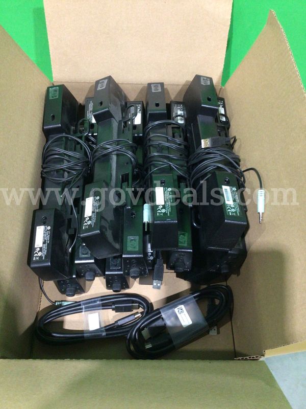 Lot of (12) HP LCD Speakers with (2) Cables