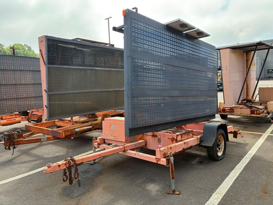 2004 AMSIG PVMS SMST333 Signal Trailer