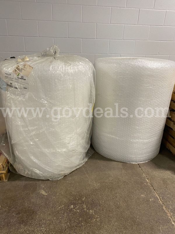 Lot of (2) Rolls of Bubble Wrap