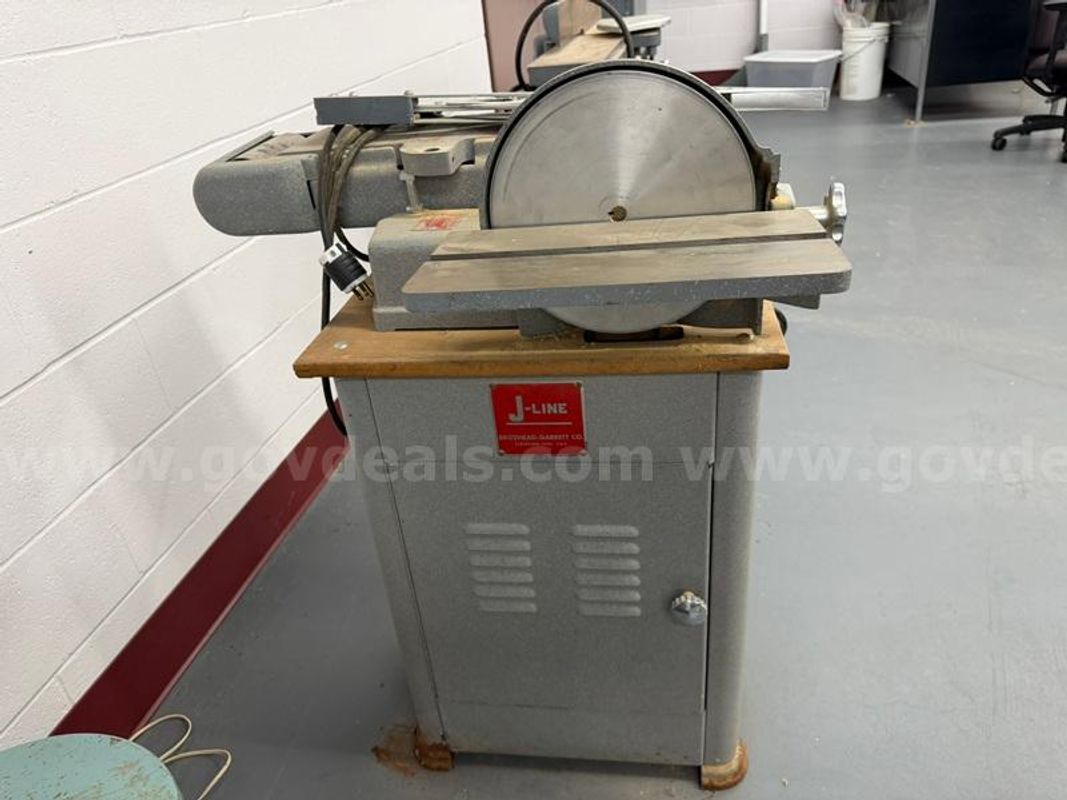 J-Line Belt and 12" Disc Sander