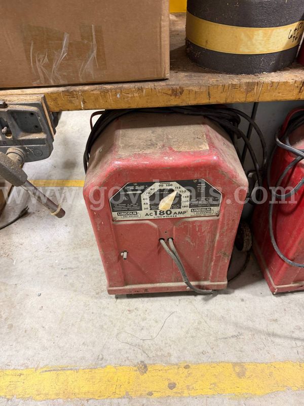 Lot of 3 Lincoln AC180 - S Arc Welders