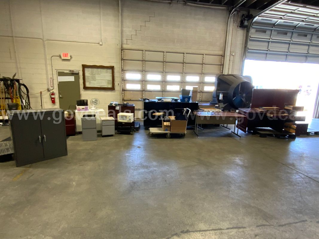 USED MISC OFFICE FURNITURE AND EQUIPMENT