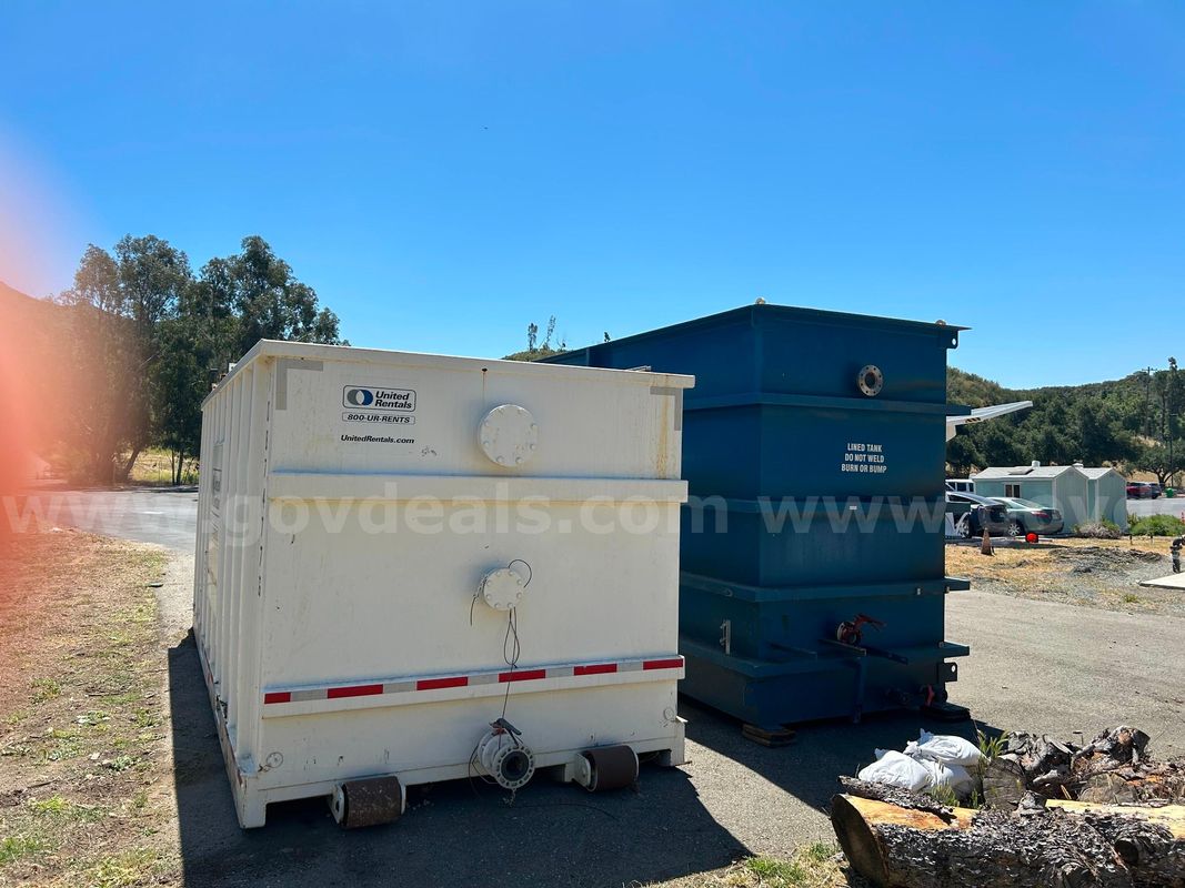 wastewater treatment containment containers