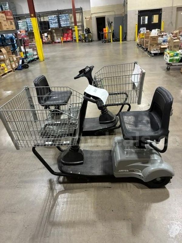 Lot of (2) 2020 Amigo Smart Shopper Motorized Handicap Cart