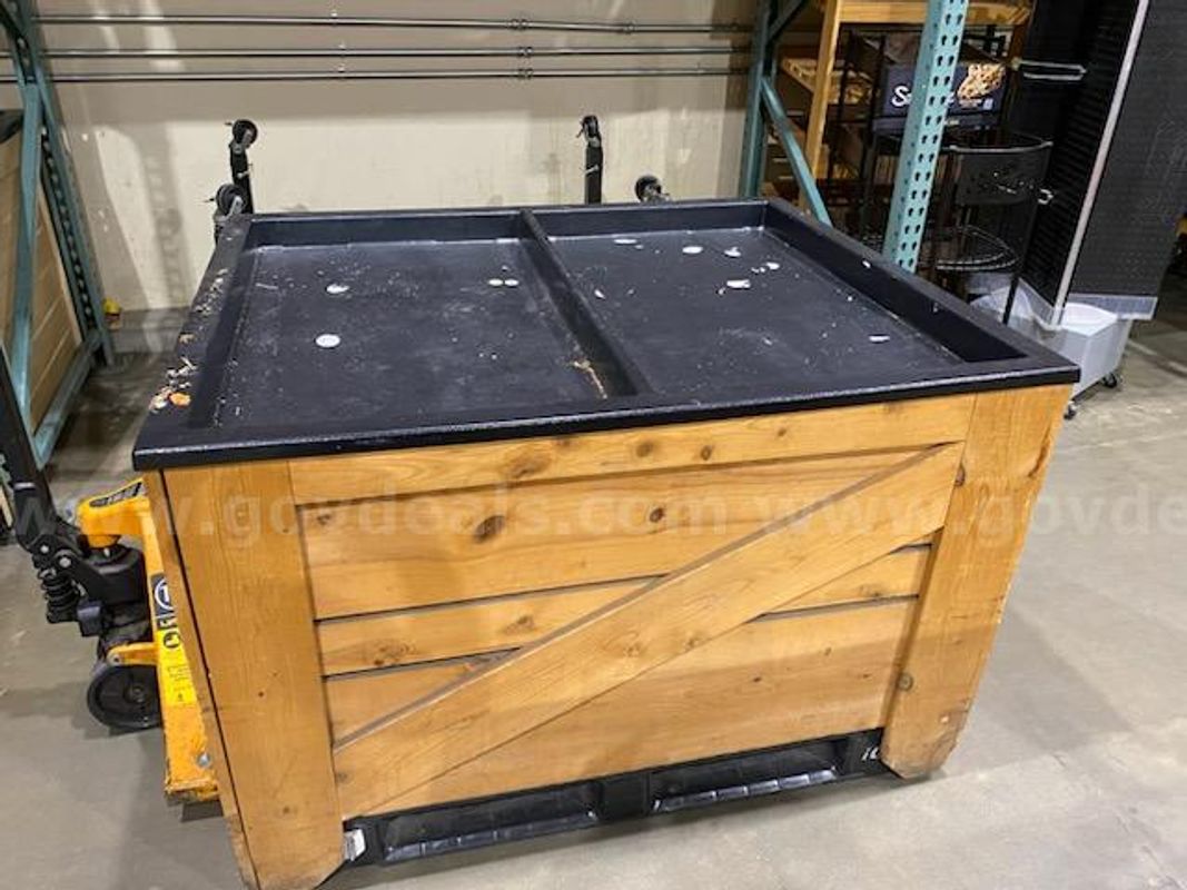Melon Table, 50” L x 42” W x 33” H