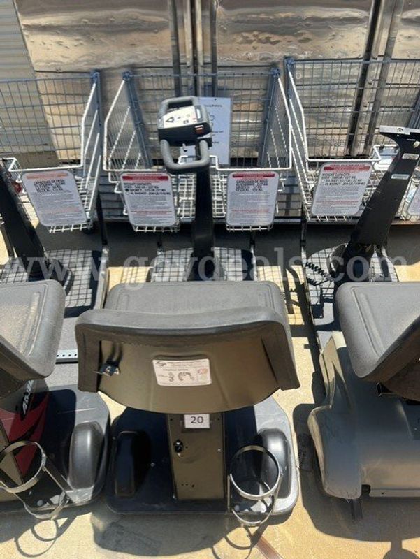 Lot of (7) Amigo Smart Shopper Motorized Handicap Cart