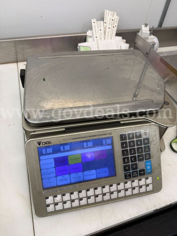 Lot of (2) 2015 Digi SM-720 Scale/Printer, Stand Alone