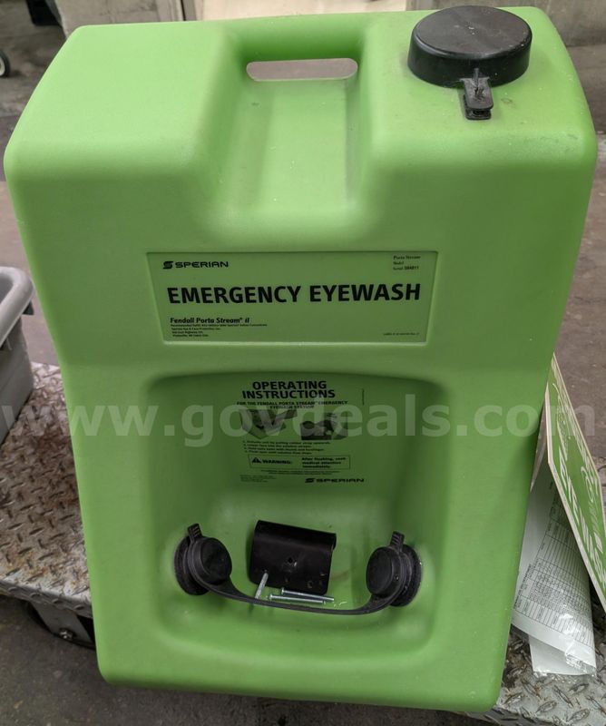 2 ea. Encon Safety Eye Wash Station