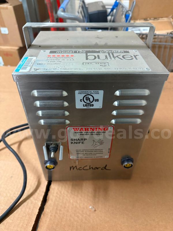 2016 Hollymatic 120 Molding Bulker,