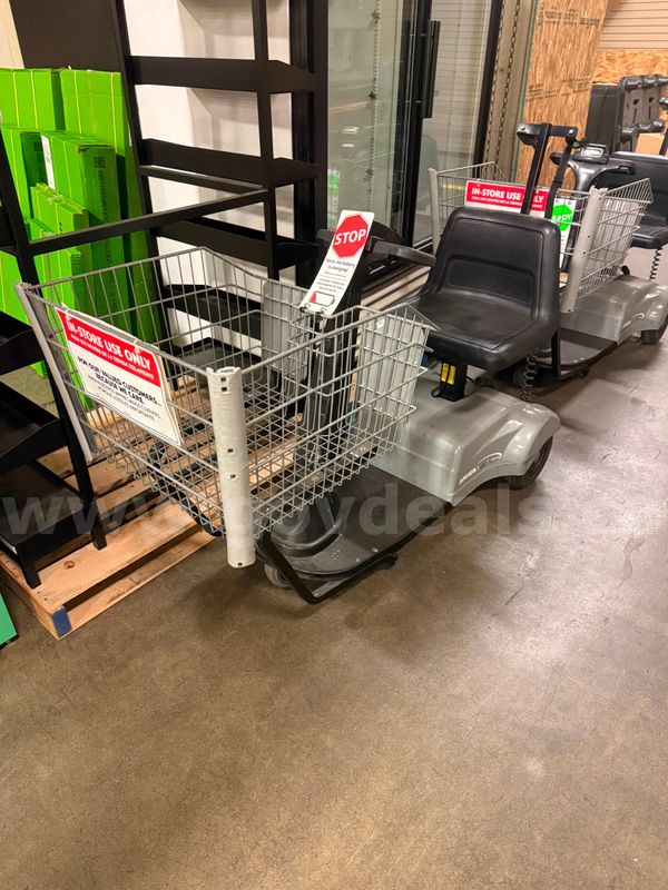 (2) 2020 Amigo Smart Shopper Motorized Handicap Cart