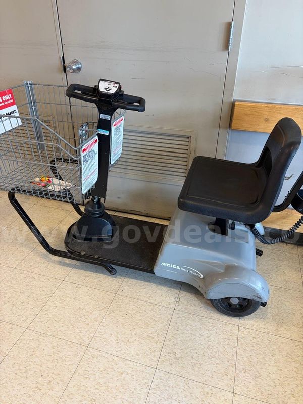 Lot (3) Amigo Smart Shopper Motorized Handicap Cart