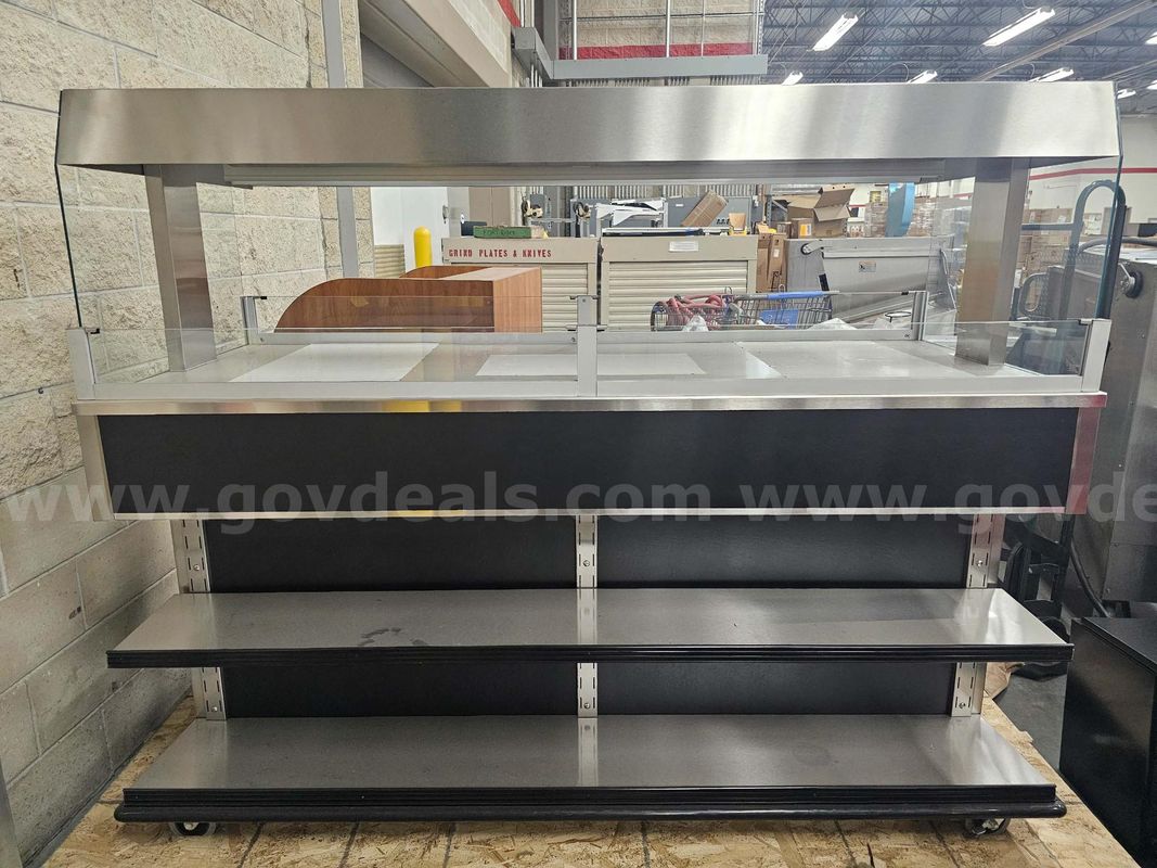 2025 Vollrath M37023-00002-BW, Five Well, Hot Foods, Heated Case