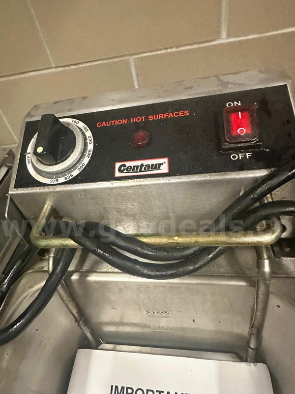 Centaur commercial countertop electric deep fryer