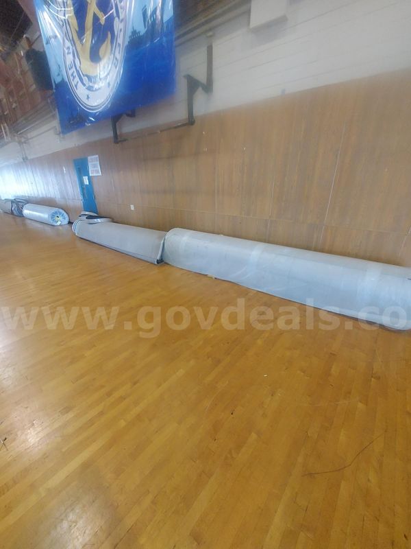 Rolled carpet