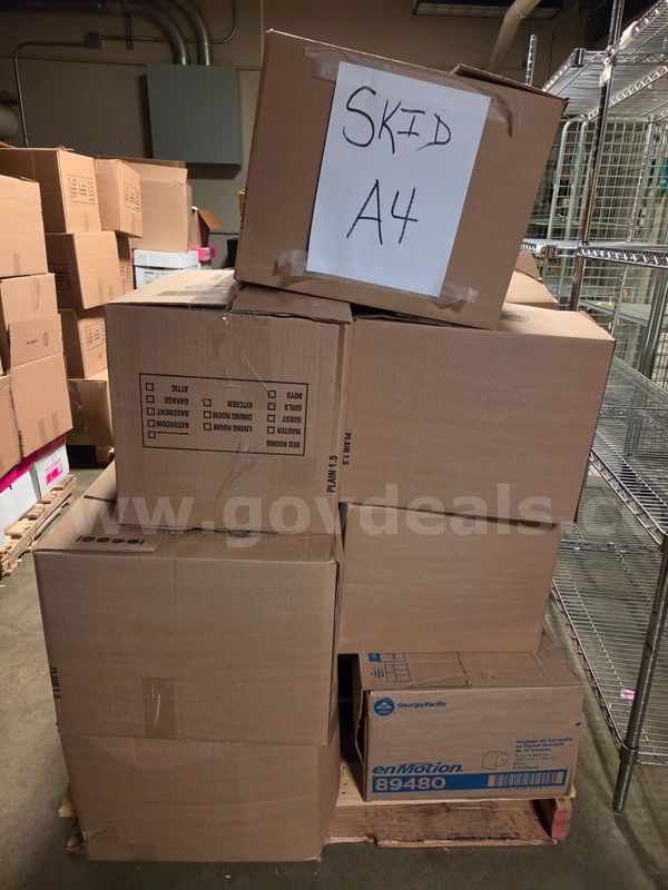 Skid A4 MISC. Library books