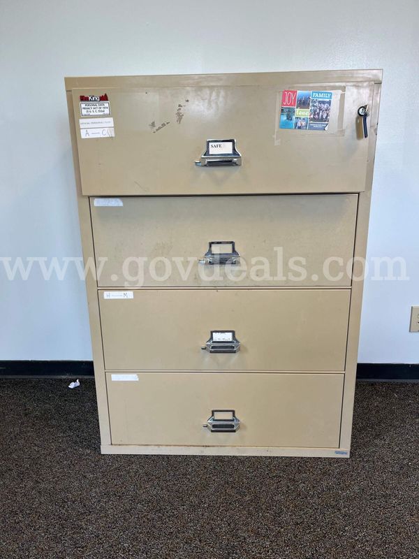 Fire King fireproof file cabinet