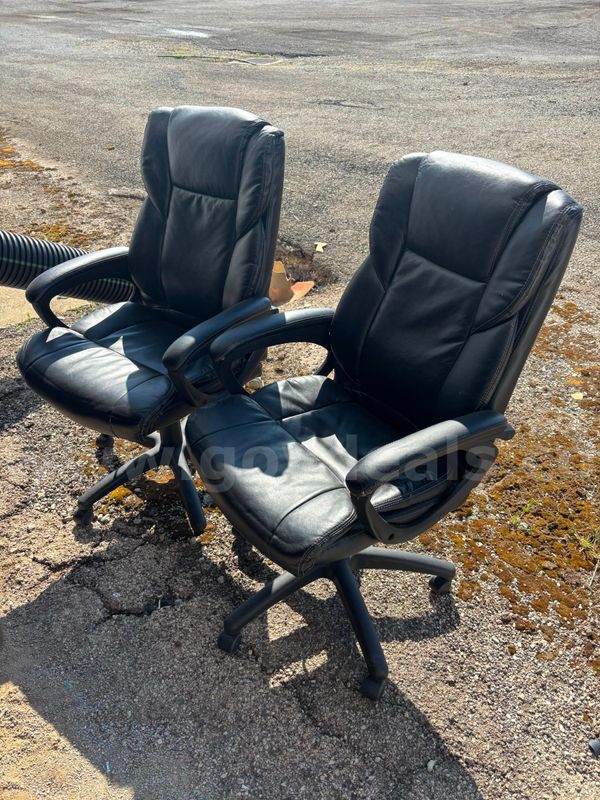 Leather Office Chairs (5)