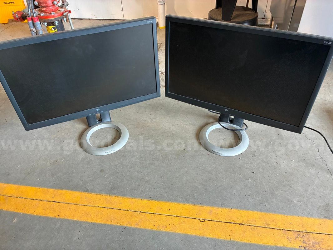 2 CTL 230UW Monitors