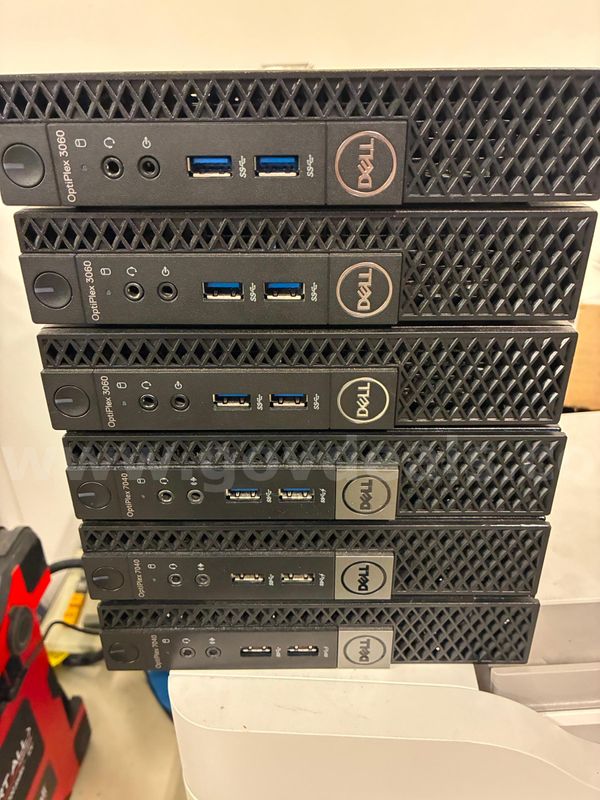 Lot of 6 Dell Desktop PC