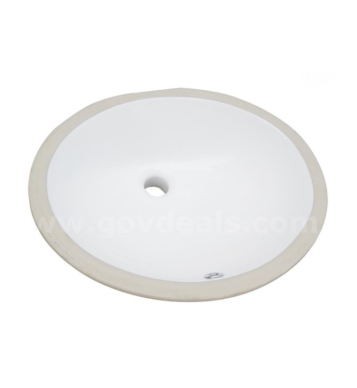 Brand New - Mason Oval Undermount Sink, White - Shipping Available