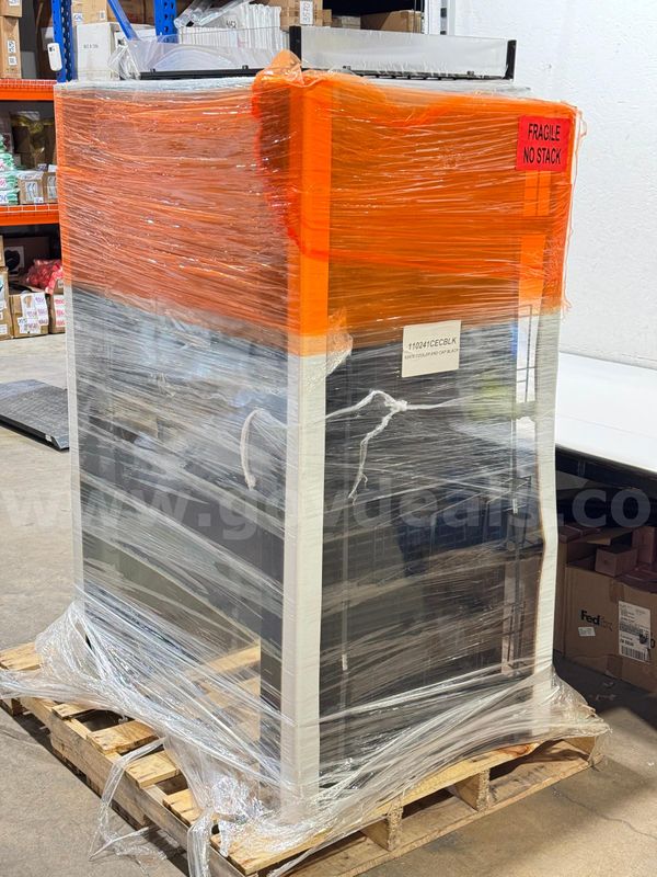 End Cap for Cooler, Black