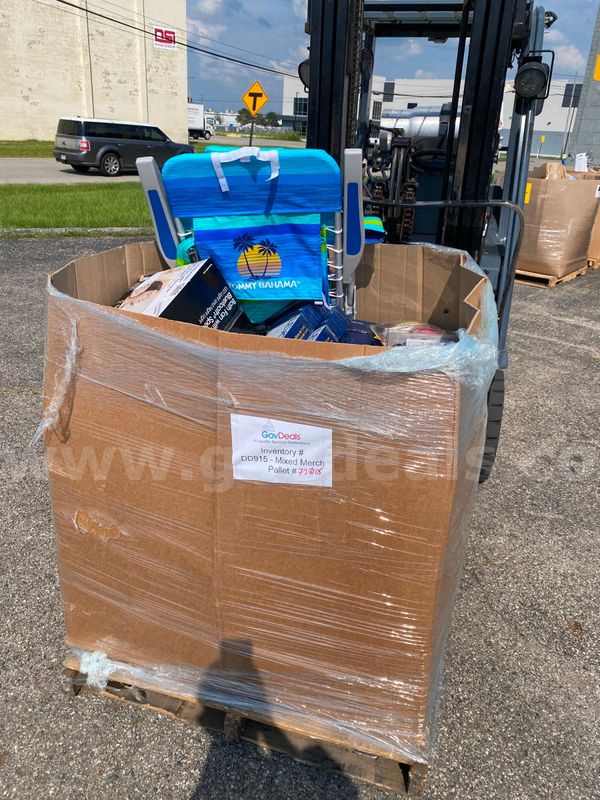 One pallet of assorted general home improvement supplies