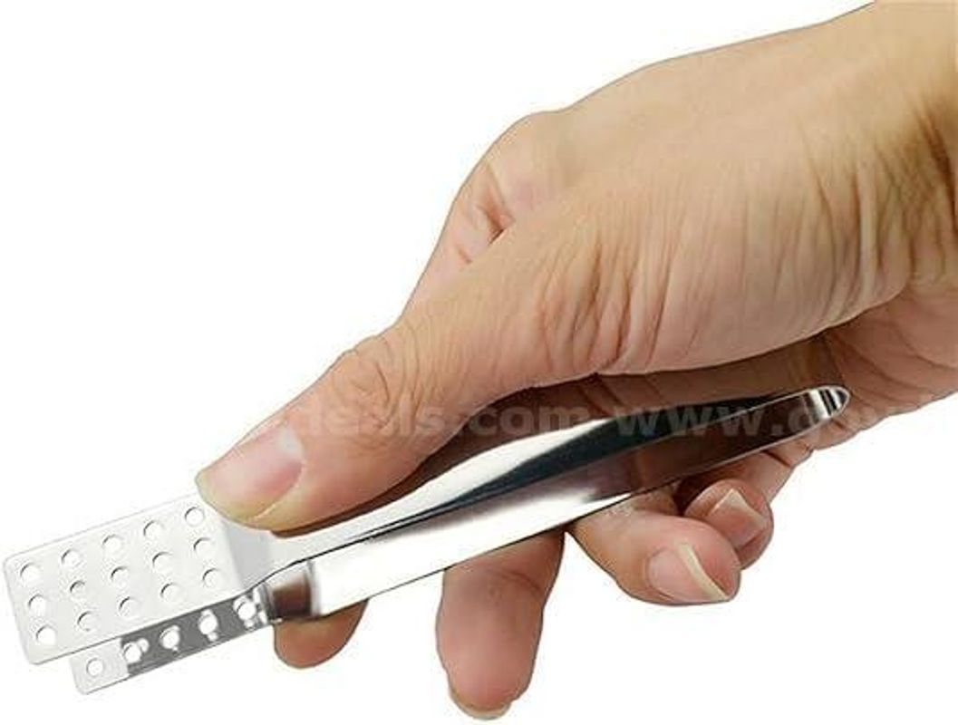 Brand New - Lot of 288 Stainless Steel Tea Bag Tongs Tea Bag Squeezer Clips Silver - Ship- Shipping Available