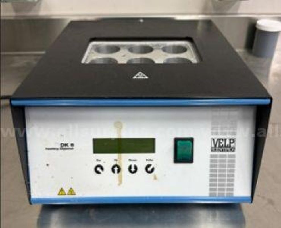 Heating Digestor, VELP Model DK 6, Qty 1