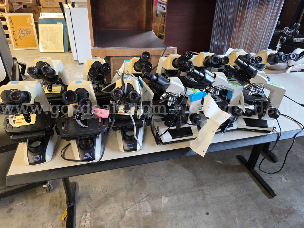 Microscopes and centrifuge