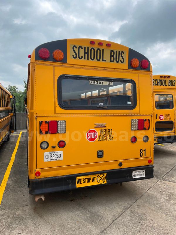 2011 Thomas rear engine 78 passenger school bus