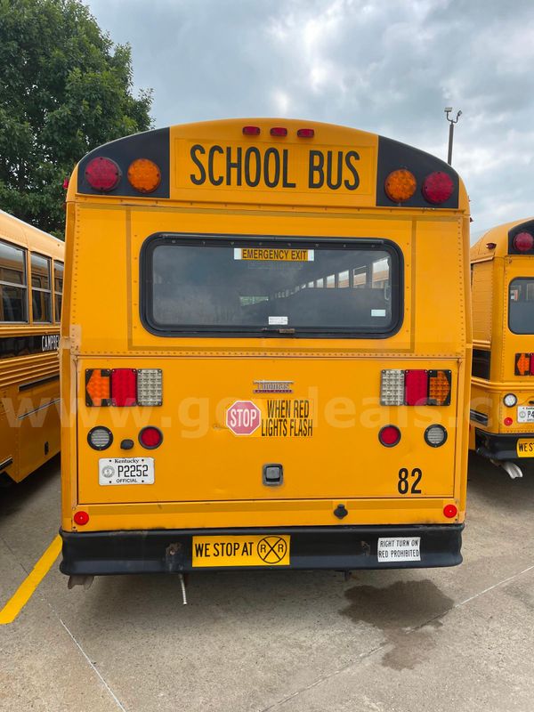 2011 Thomas 78 passenger rear engine school bus