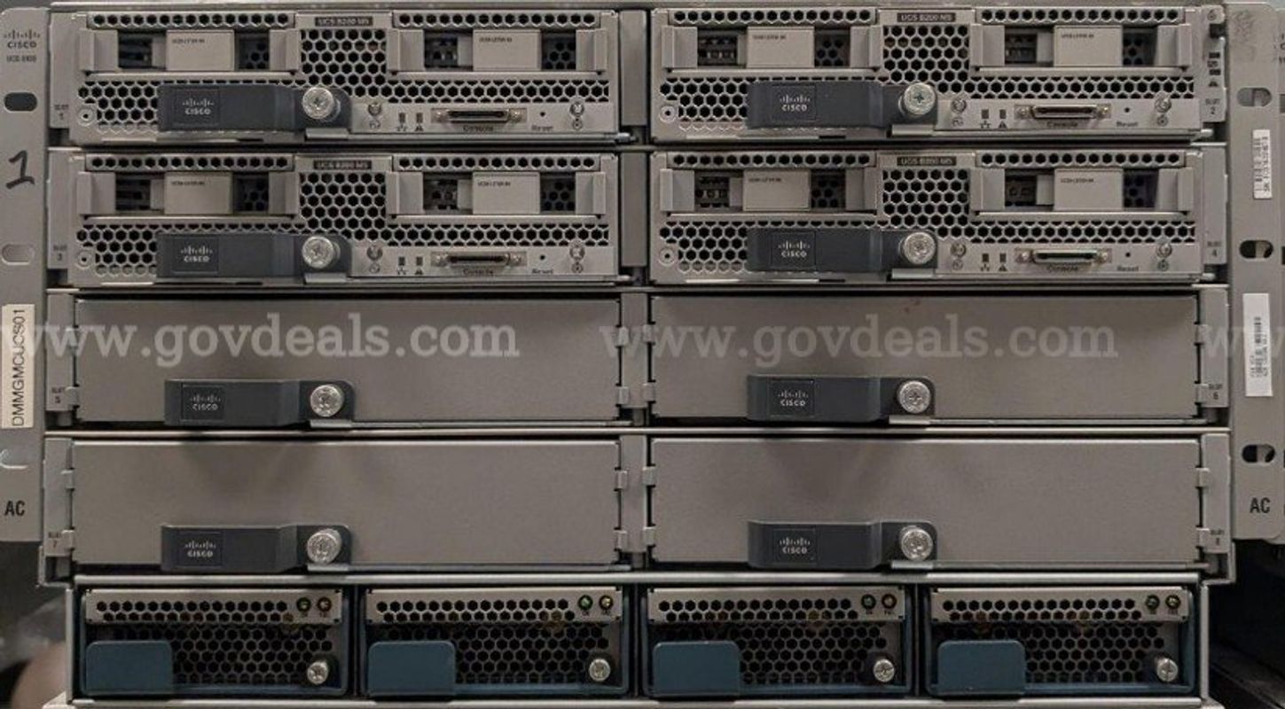 Lot of (4) Cisco UCS B200 M5 Blade Servers w/ 2x Xeon Gold 6146 3.2GHz | UCSB-B200-M5-U