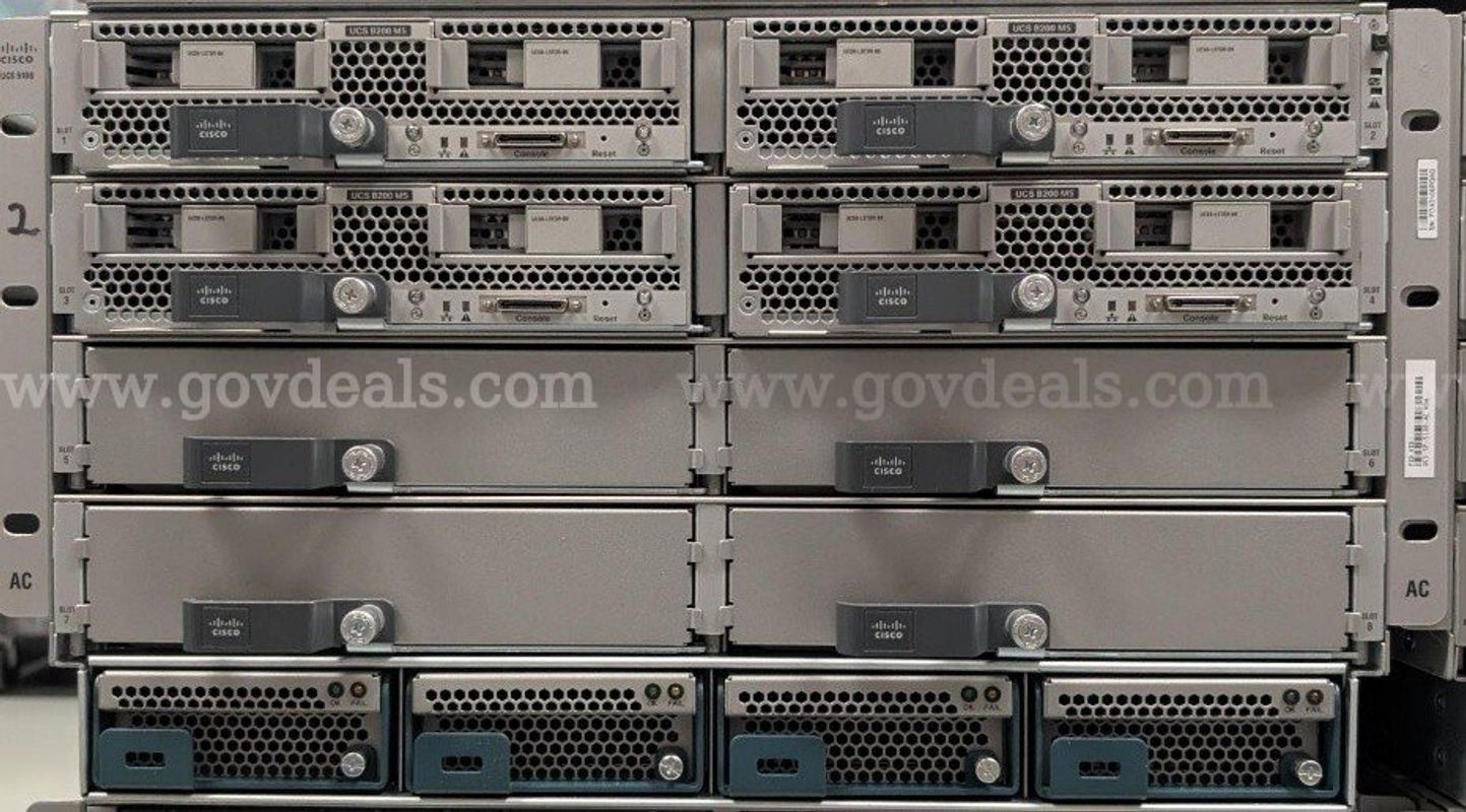 Lot of (4) Cisco UCS B200 M5 Blade Servers w/ 2x Xeon Gold 6146 3.2GHz | UCSB-B200-M5-U