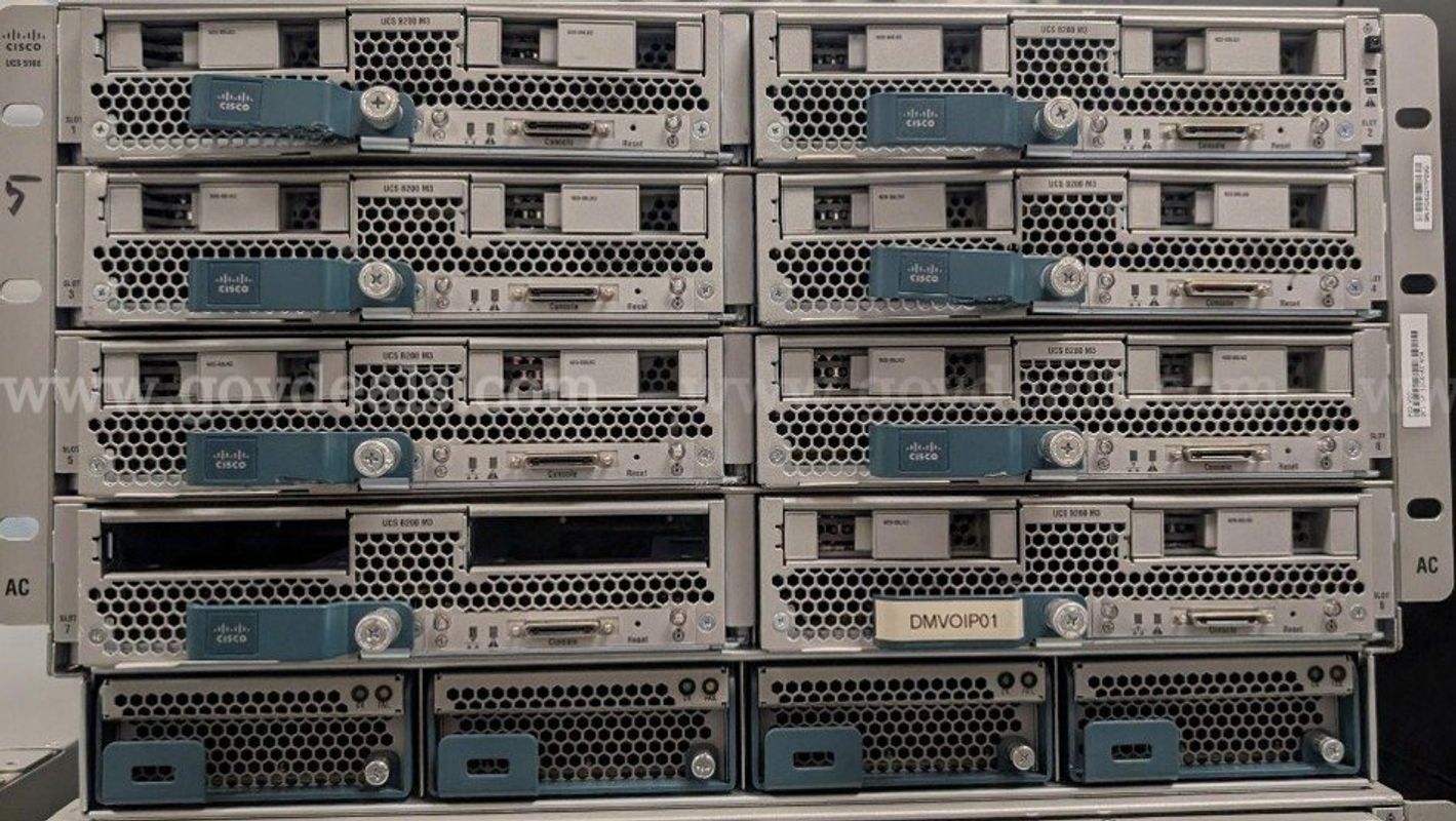 Lot of (8) Cisco UCS B200 M3 Blade Servers w/ 2x Xeon E5-2640 v2 | UCS-EZ7-B200-V