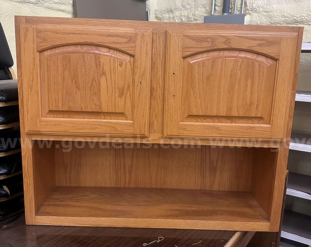 Wood Wall Mounted Storage Cabinet