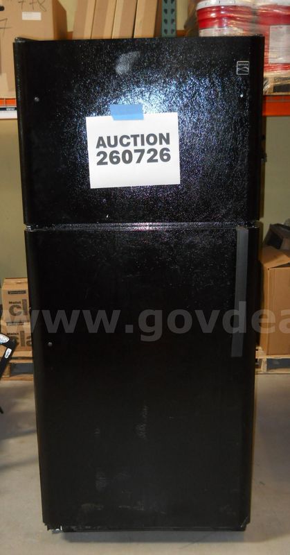 KenMore Black Fridge and Freezer