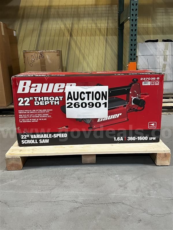 Bauer 22" Speed Scroll Saw
