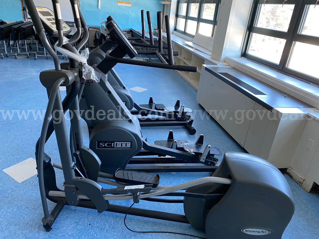 A Lot of 3 Exercise Bikes