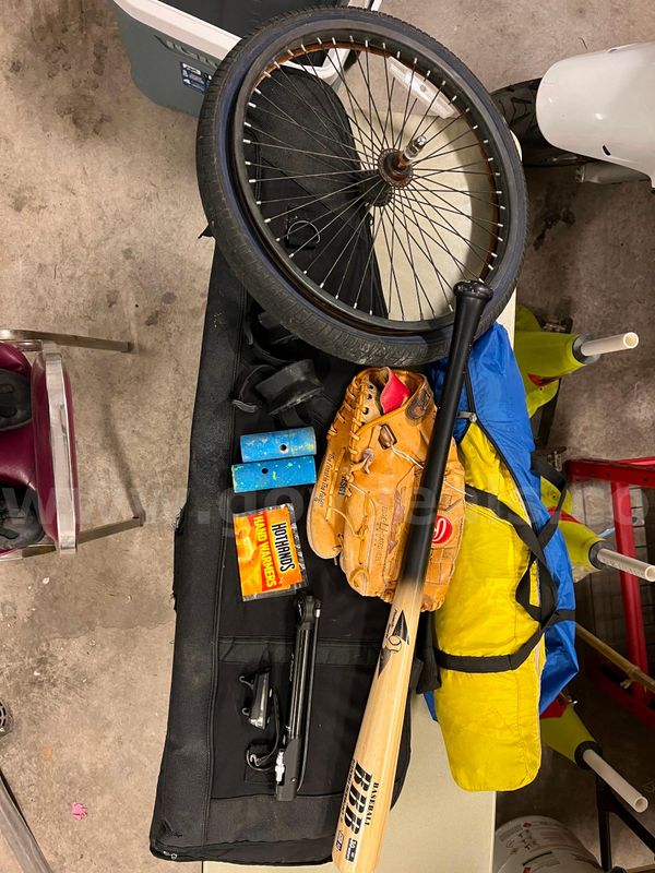 Sporting goods lot