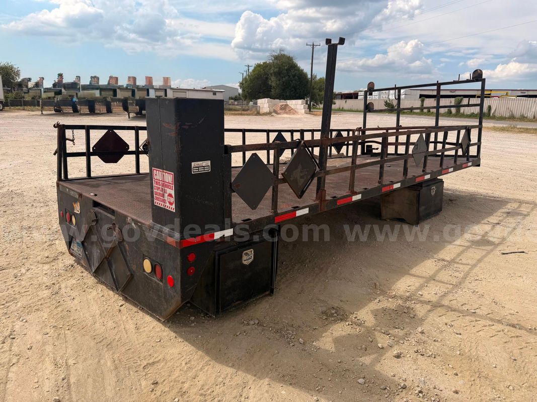 Cylinder Transport Flat Bed