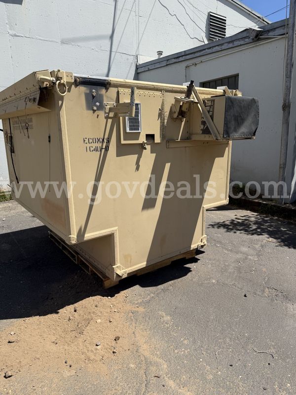 Truck camper that was used as COMS unit