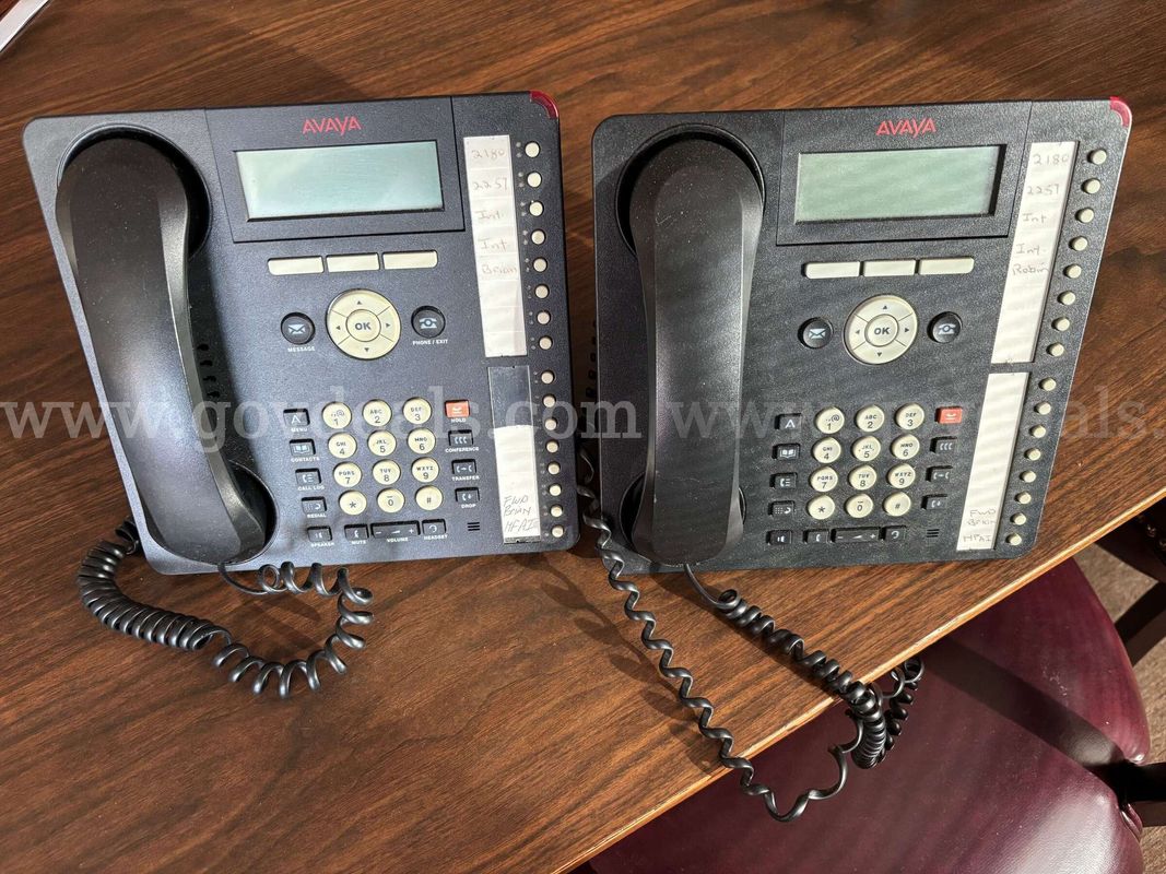 2 Avaya Office Phones